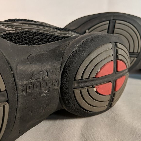 Reebok Breast Cancer DMX Max Black Pink Gym Sneakers Shoes Women's 7.5 V51317 - Picture 13 of 16